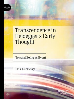 cover image of Transcendence in Heidegger's Early Thought